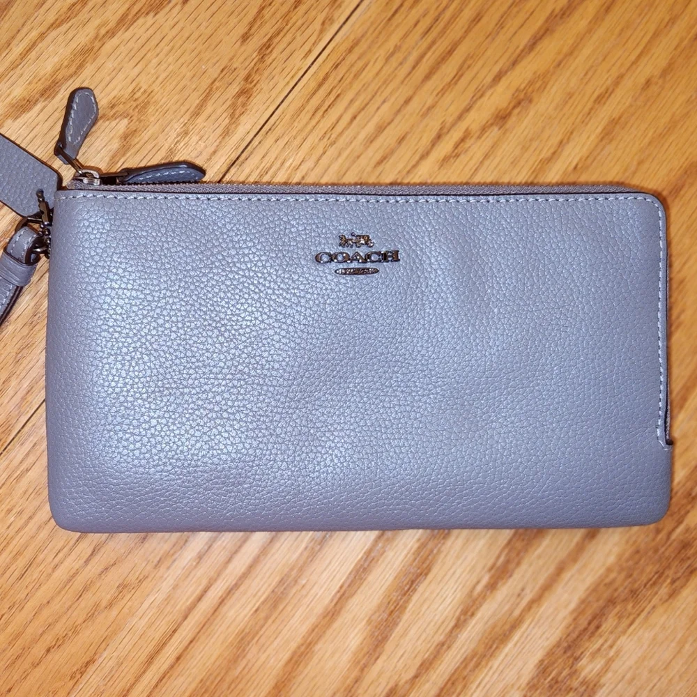 Coach Double Zip Wallet - Picture 2 of 11